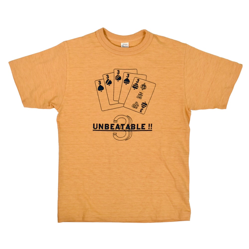 ウエアハウス (WAREHOUSE) Lot 4601 UNBEATABLE 半袖プリントTシャツ 4601 オレンジ