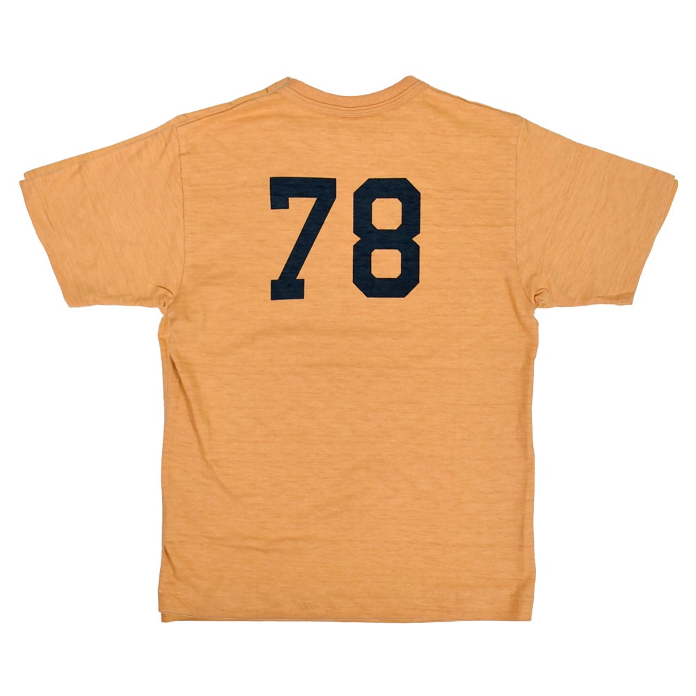 ウエアハウス (WAREHOUSE) Lot 4601 UNBEATABLE 半袖プリントTシャツ 4601 オレンジ