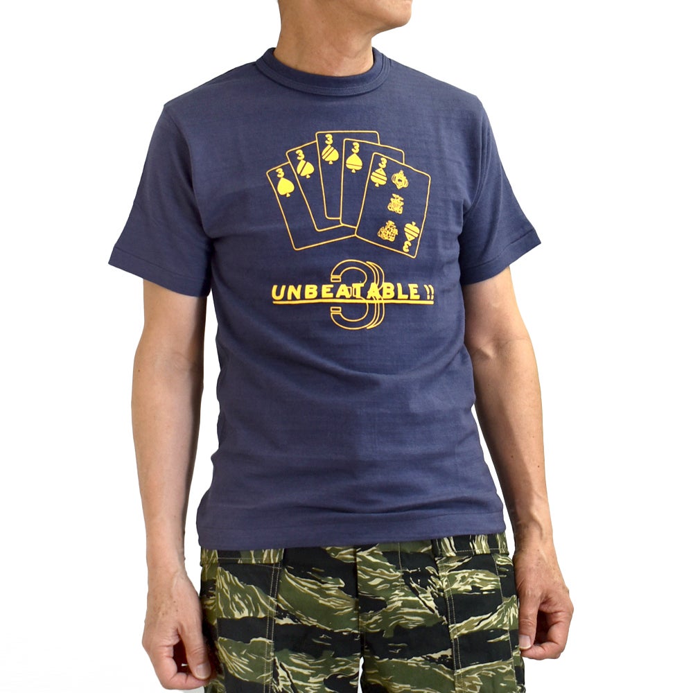 ウエアハウス (WAREHOUSE) Lot 4601 UNBEATABLE 半袖プリントTシャツ 4601