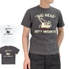 コリンボ (COLIMBO) Norwalk Cotton Tee -BIG HEAD RAKKASANS- 半袖プリントTシャツ ZB-0415