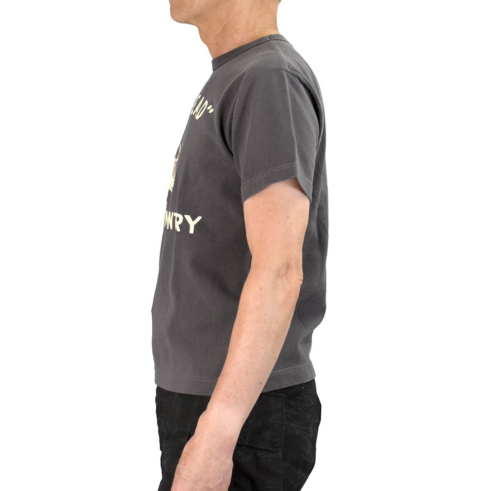 コリンボ (COLIMBO) Norwalk Cotton Tee -BIG HEAD RAKKASANS- 半袖プリントTシャツ ZB-0415
