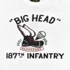 コリンボ (COLIMBO) Norwalk Cotton Tee -BIG HEAD RAKKASANS- 半袖プリントTシャツ ZB-0415