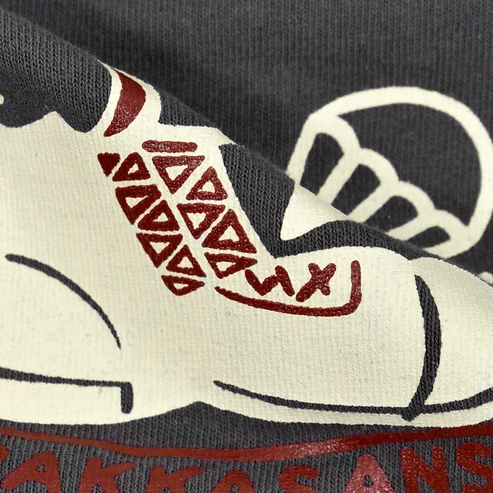 コリンボ (COLIMBO) Norwalk Cotton Tee -BIG HEAD RAKKASANS- 半袖プリントTシャツ ZB-0415