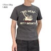 コリンボ (COLIMBO) Norwalk Cotton Tee -BIG HEAD RAKKASANS- 半袖プリントTシャツ ZB-0415