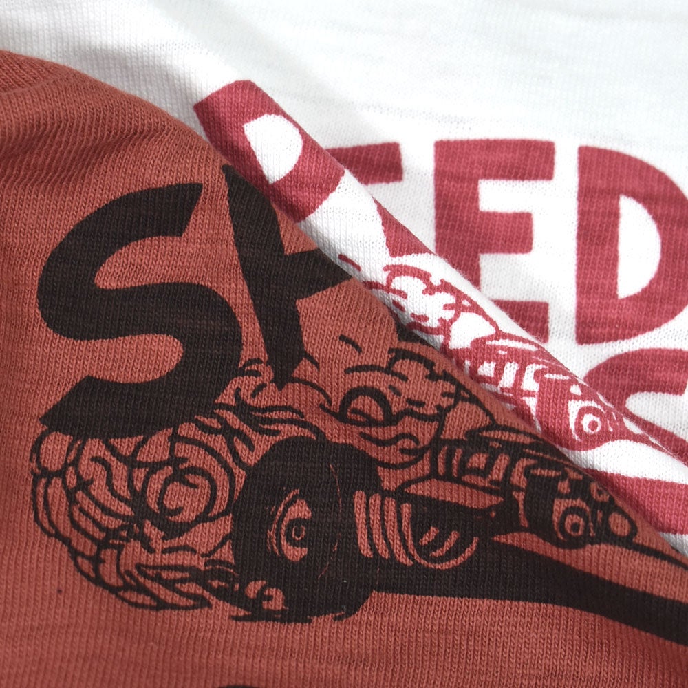ウエアハウス (WAREHOUSE) Lot 4601 SPEED SPORT 半袖プリントTシャツ
