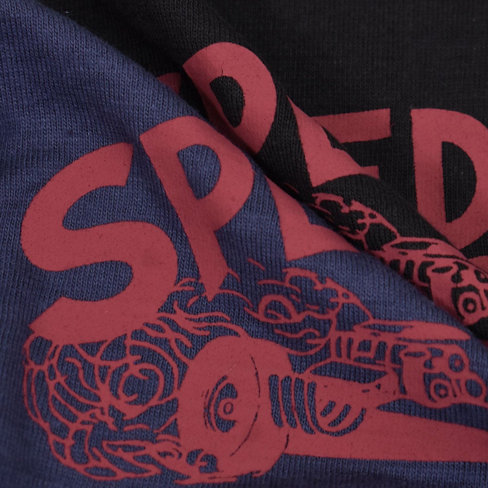 ウエアハウス (WAREHOUSE) Lot 4601 SPEED SPORT 半袖プリントTシャツ