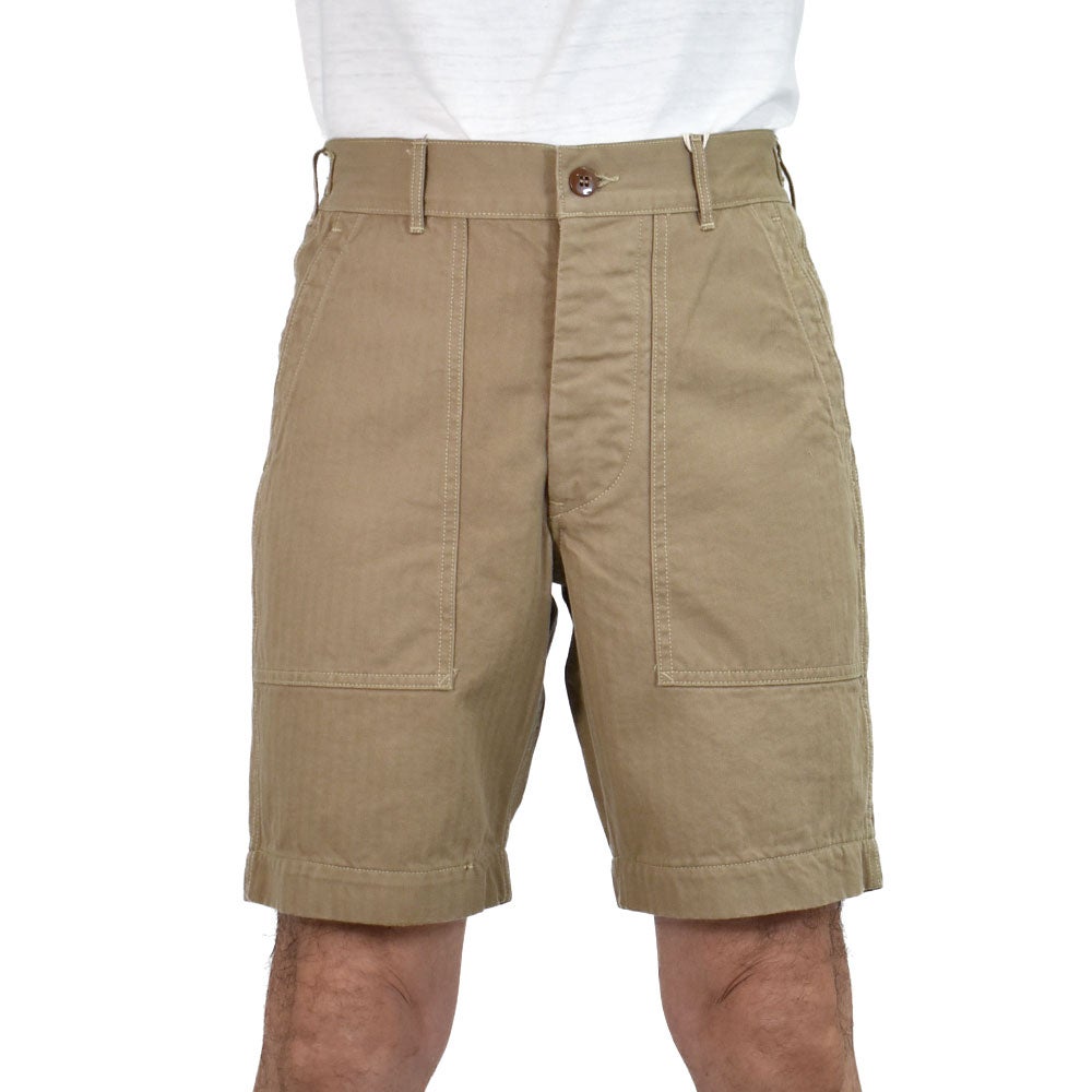 コリンボ (COLIMBO) 50'S Army Utility Shorts =Fort Bragg= - Plain- カーゴショーツ ショートパンツ ZB-0219