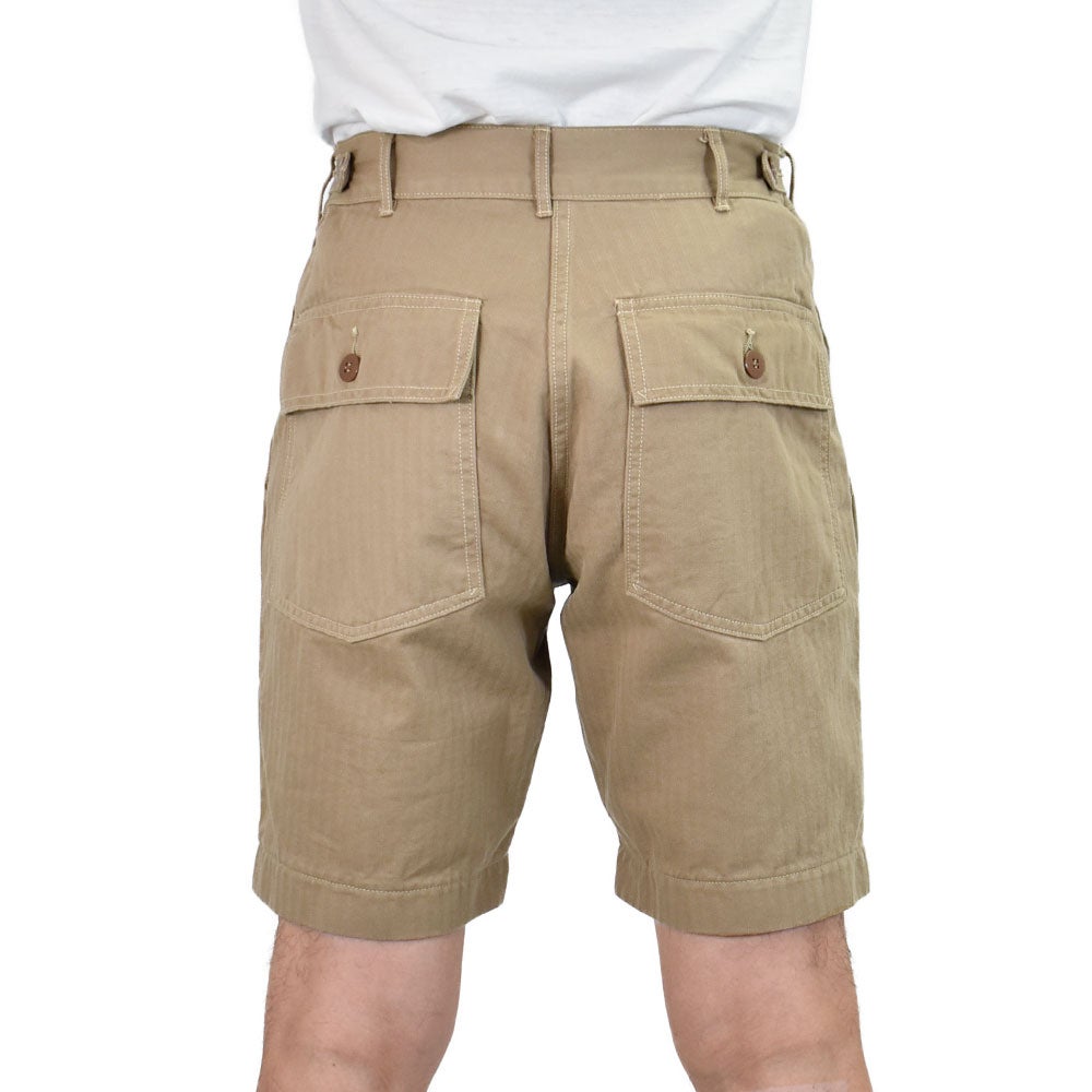 コリンボ (COLIMBO) 50'S Army Utility Shorts =Fort Bragg= - Plain- カーゴショーツ ショートパンツ ZB-0219