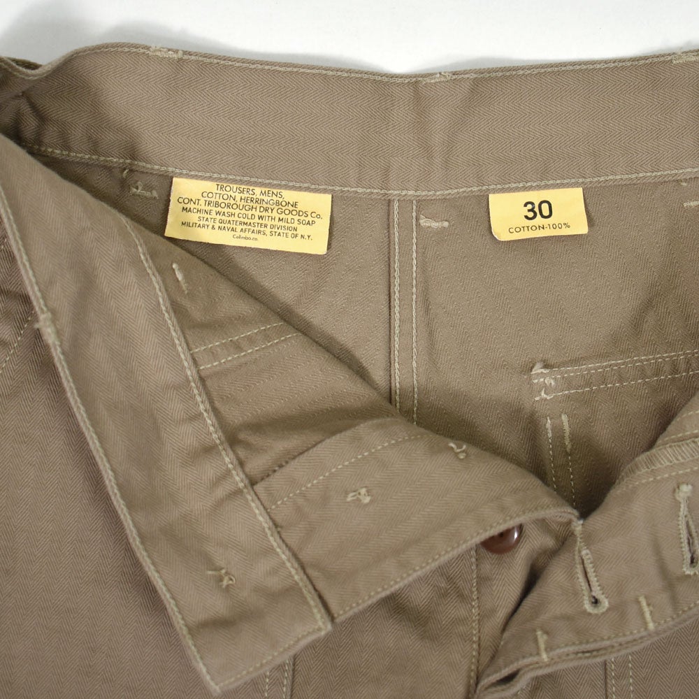 コリンボ (COLIMBO) 50'S Army Utility Shorts =Fort Bragg= - Plain- カーゴショーツ ショートパンツ ZB-0219