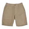 コリンボ (COLIMBO) 50'S Army Utility Shorts =Fort Bragg= - Plain- カーゴショーツ ショートパンツ ZB-0219 01.Khaki