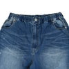 マーブルシュッド (marble SUD) デニムダーツカーブパンツ ダメージ加工 ジーンズ デニムパンツ 07GM006149