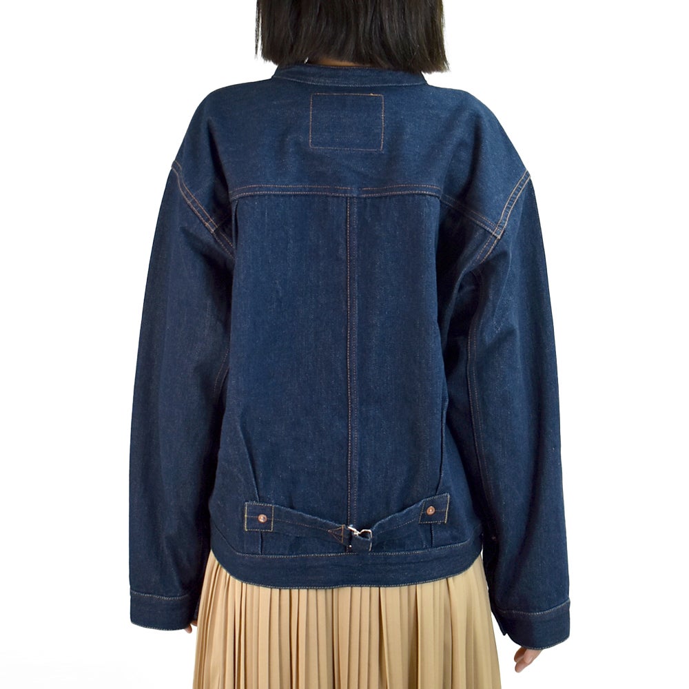 ケレン (KELEN) BRENDA BIG TRUCKER JACKET ブレンダビックトラッカージャケット スタンドカラージージャン デニムジャケット トラッカージャケット ケレン×リノコラボ LKL26FJK2097