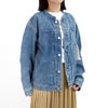 ケレン (KELEN) BRENDA BIG TRUCKER JACKET ブレンダビックトラッカージャケット スタンドカラージージャン デニムジャケット トラッカージャケット ケレン×リノコラボ LKL26FJK2097