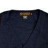フリーホイーラーズ (FREEWHEELERS) GILMORE OIL COMPANY -1932 AIR RACER- SPEED ENGINEER SLEEVELESS COAT Vintage Style Military Moleskin NAVY コットンベスト ワークベスト ホットロッド 2621008
