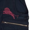 フリーホイーラーズ (FREEWHEELERS) GILMORE OIL COMPANY -1932 AIR RACER- SPEED ENGINEER SLEEVELESS COAT Vintage Style Military Moleskin NAVY コットンベスト ワークベスト ホットロッド 2621008