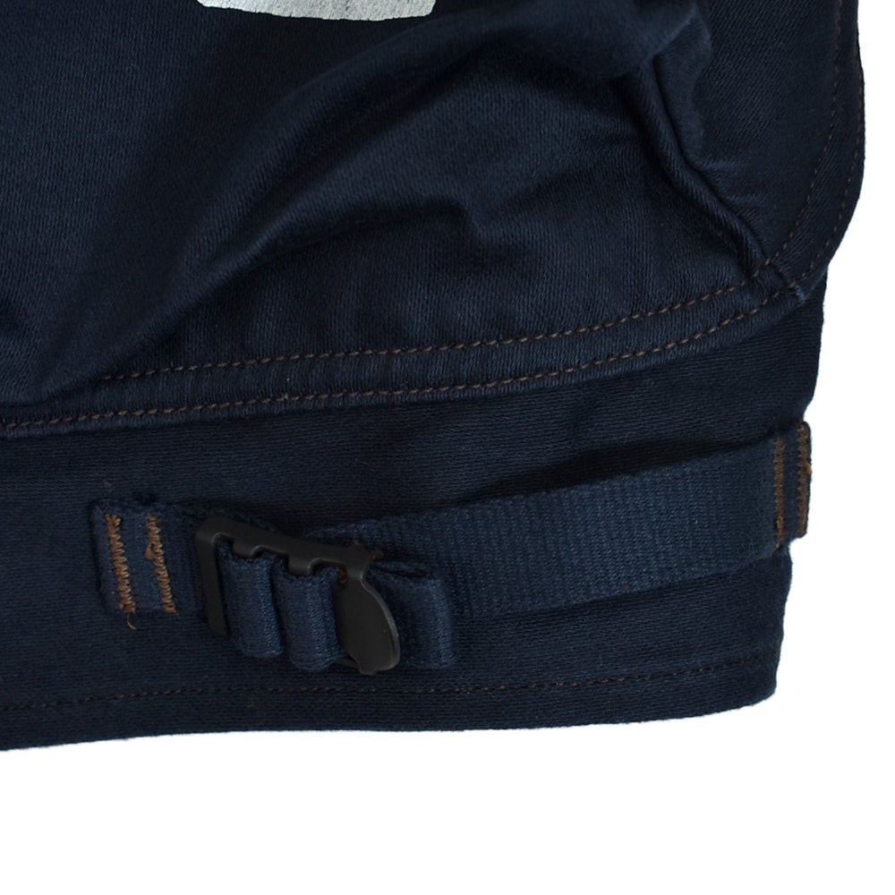 フリーホイーラーズ (FREEWHEELERS) GILMORE OIL COMPANY -1932 AIR RACER- SPEED ENGINEER SLEEVELESS COAT Vintage Style Military Moleskin NAVY コットンベスト ワークベスト ホットロッド 2621008