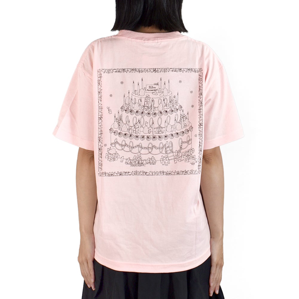 マーブルシュッド (marble SUD) 25th anniversary L/S Tシャツ 半袖Tシャツ ケーキ 01GA003003