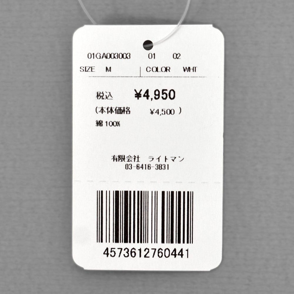 マーブルシュッド (marble SUD) 25th anniversary L/S Tシャツ 半袖Tシャツ ケーキ 01GA003003
