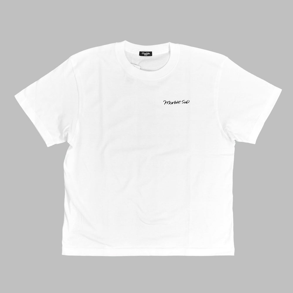 マーブルシュッド (marble SUD) 25th anniversary L/S Tシャツ 半袖Tシャツ ケーキ 01GA003003 01.WHT