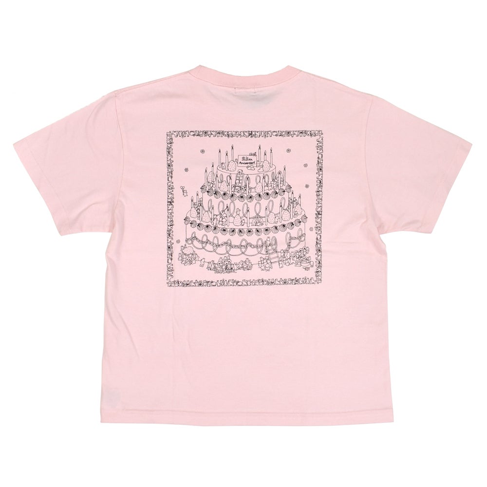 マーブルシュッド (marble SUD) 25th anniversary L/S Tシャツ 半袖Tシャツ ケーキ 01GA003003 15.PNK