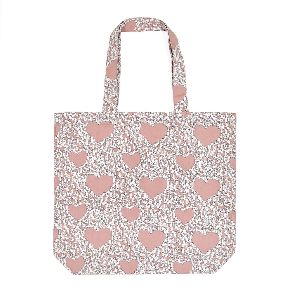 マーブルシュッド (marble SUD) Heart Rabbit TOTE BAG ウサギ トートバッグ エコバッグ 08FA059024