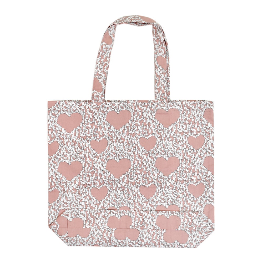 マーブルシュッド (marble SUD) Heart Rabbit TOTE BAG ウサギ トートバッグ エコバッグ 08FA059024