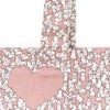 マーブルシュッド (marble SUD) Heart Rabbit TOTE BAG ウサギ トートバッグ エコバッグ 08FA059024