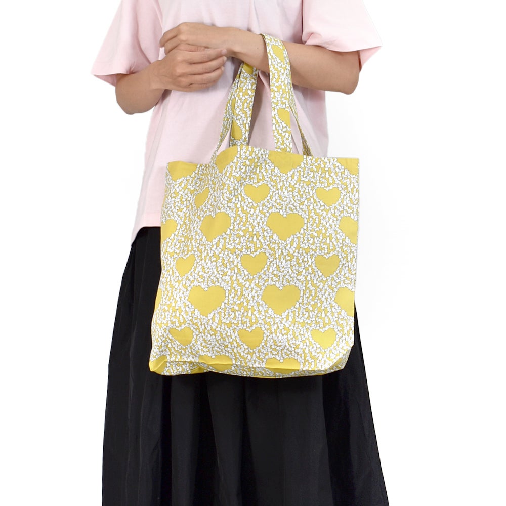 マーブルシュッド (marble SUD) Heart Rabbit TOTE BAG ウサギ トートバッグ エコバッグ 08FA059024