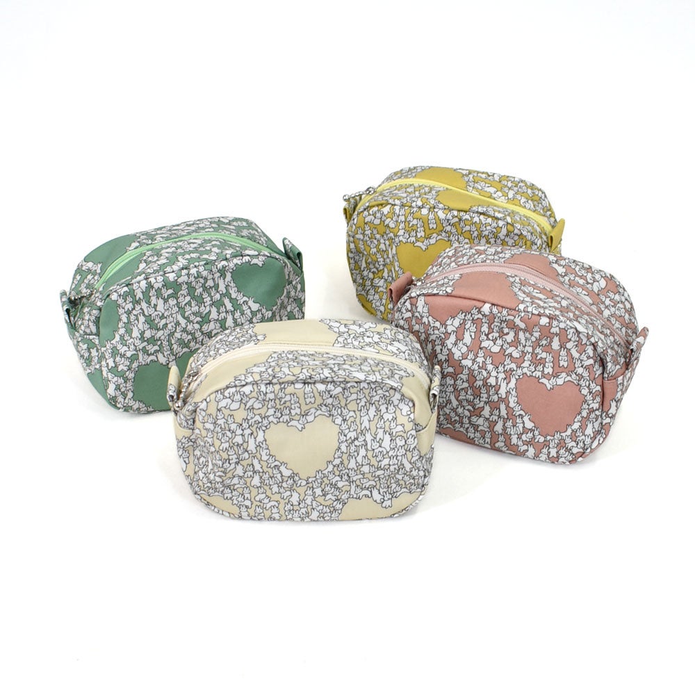 マーブルシュッド(marble SUD)Heart Rabbit Round Pouch ウサギ ポーチ ハート 09EM059219