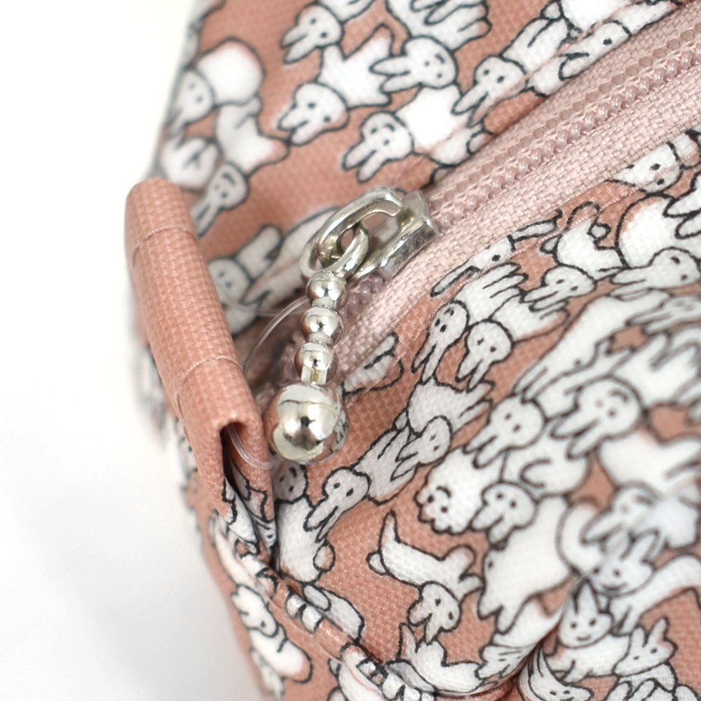 マーブルシュッド (marble SUD) Heart Rabbit Round Pouch ウサギ ポーチ ハート 09EM059219