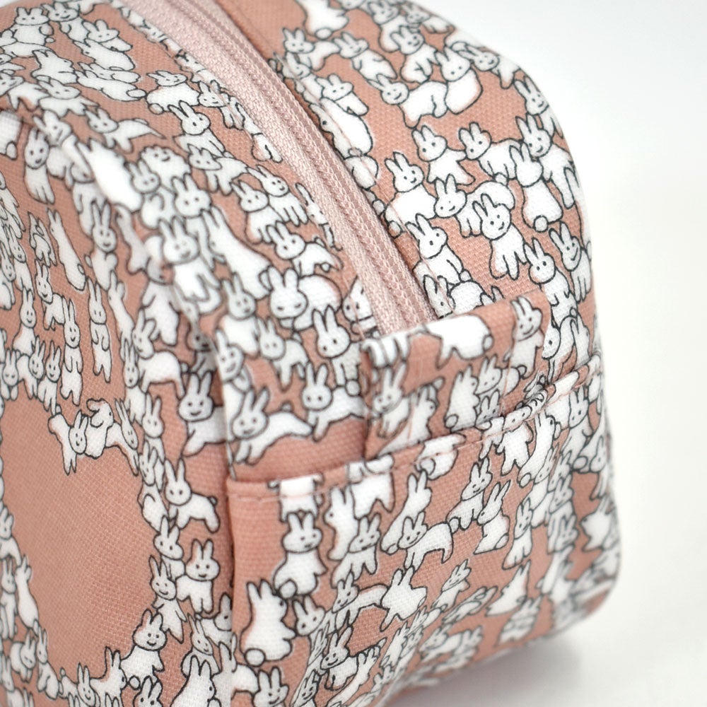 マーブルシュッド (marble SUD) Heart Rabbit Round Pouch ウサギ ポーチ ハート 09EM059219