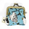 マーブルシュッド (marble SUD) kokemomo raicho 寸ぱちがま口ポーチ ライチョウ 雷鳥 小物入れ 小銭入れ 09GA060013