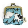 マーブルシュッド (marble SUD) kokemomo raicho 寸ぱちがま口ポーチ ライチョウ 雷鳥 小物入れ 小銭入れ 09GA060013 57.SAX
