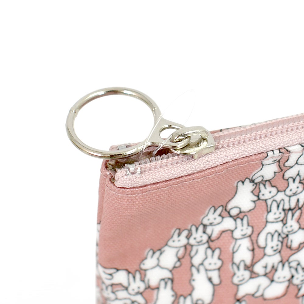 マーブルシュッド (marble SUD) Heart Rabbit 三角Pouch ウサギ ポーチ ハート 09FA059023