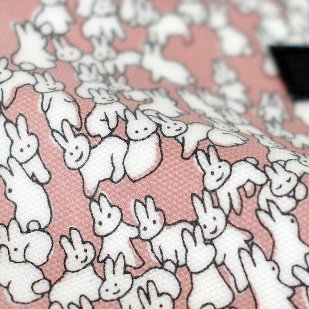マーブルシュッド (marble SUD) Heart Rabbit 三角Pouch ウサギ ポーチ ハート 09FA059023