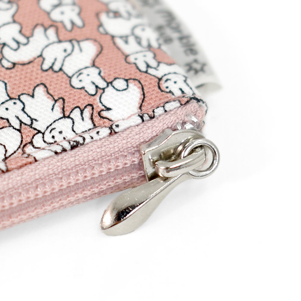 マーブルシュッド (marble SUD) Heart Rabbit ティッシュ Pouch ウサギ ポーチ ハート 09DF059287