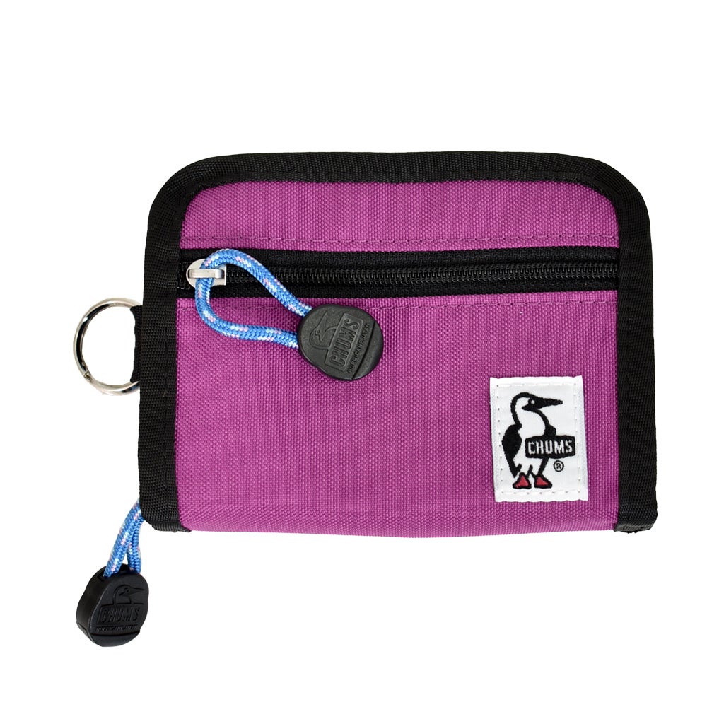 チャムス (CHUMS) リサイクルパスカードウォレット Recycle Pass Card Wallet 2つ折り財布 コンパクト財布 カードケース CH60-4065 P001.Purple