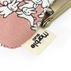 マーブルシュッド (marble SUD) Heart Rabbit 寸ぱちがま口財布 ウサギ ポーチ ハート 小物入れ 小銭入れ 09EM060223