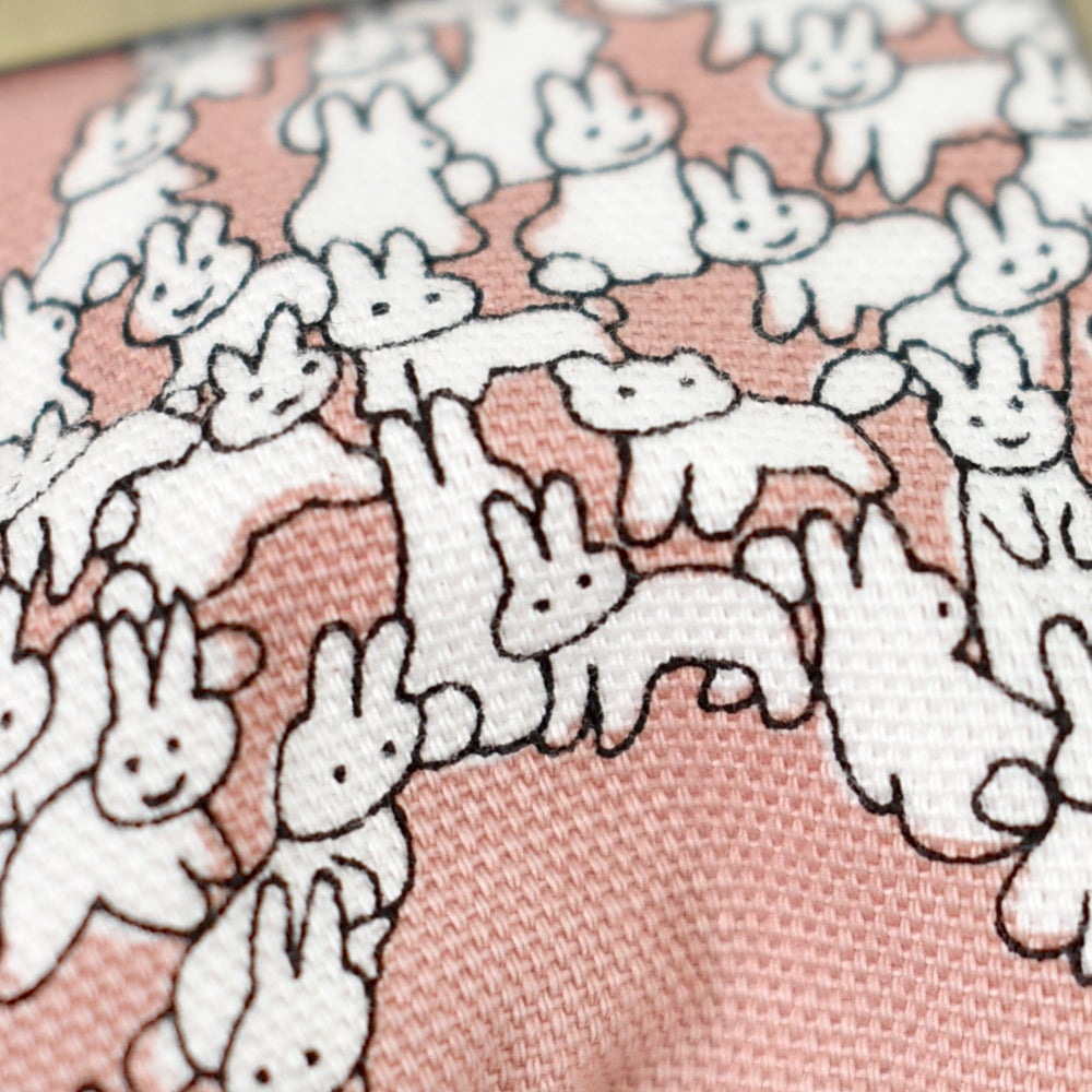 マーブルシュッド (marble SUD) Heart Rabbit 寸ぱちがま口財布 ウサギ ポーチ ハート 小物入れ 小銭入れ 09EM060223