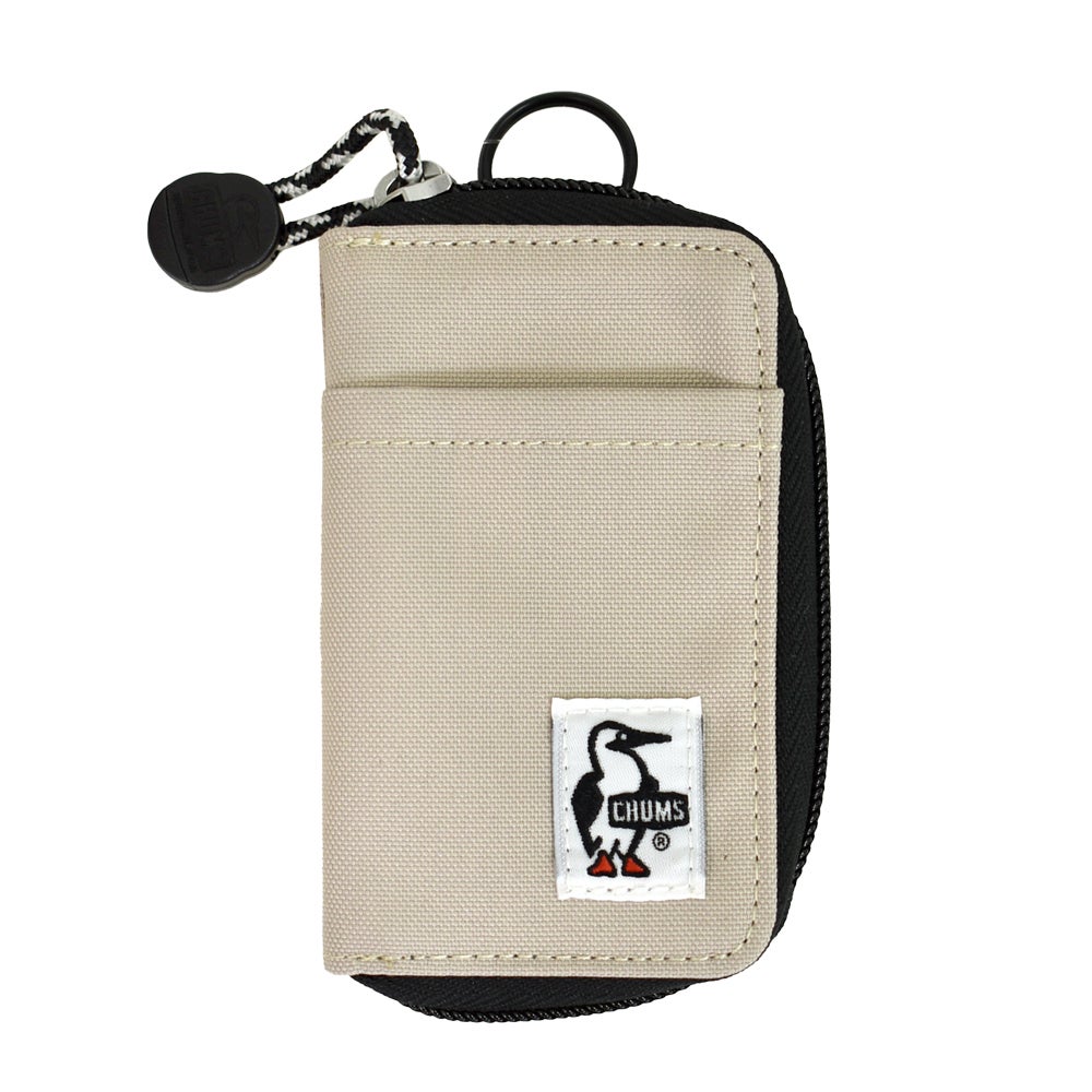 チャムス (CHUMS) リサイクルスマートキージップケース Recycle Smart Key Zip Case スマートキーケース CH60-4066 G057.Greige