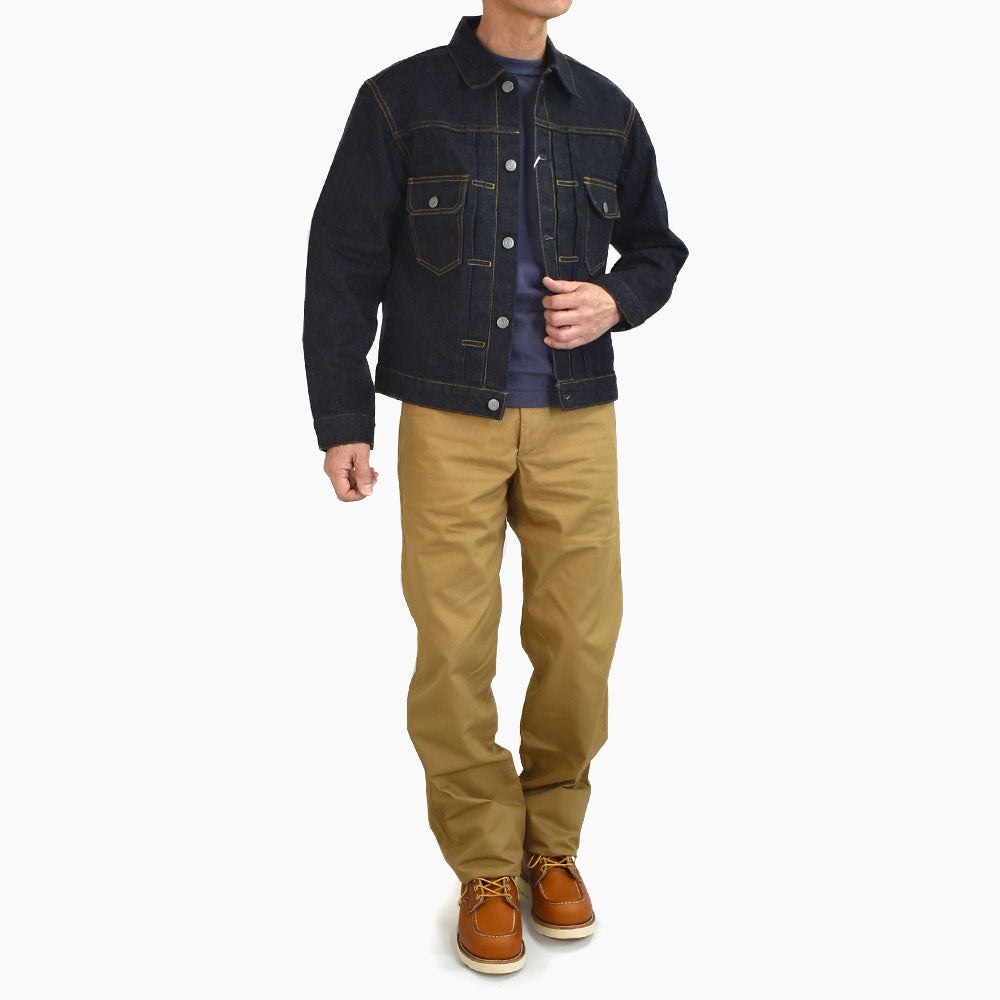 フラットヘッド(THE FLAT HEAD) DENIM JACKET 50's セカンドジャケット 2ndジャケット デニムジャケット ジージャン FN-OJ-D002