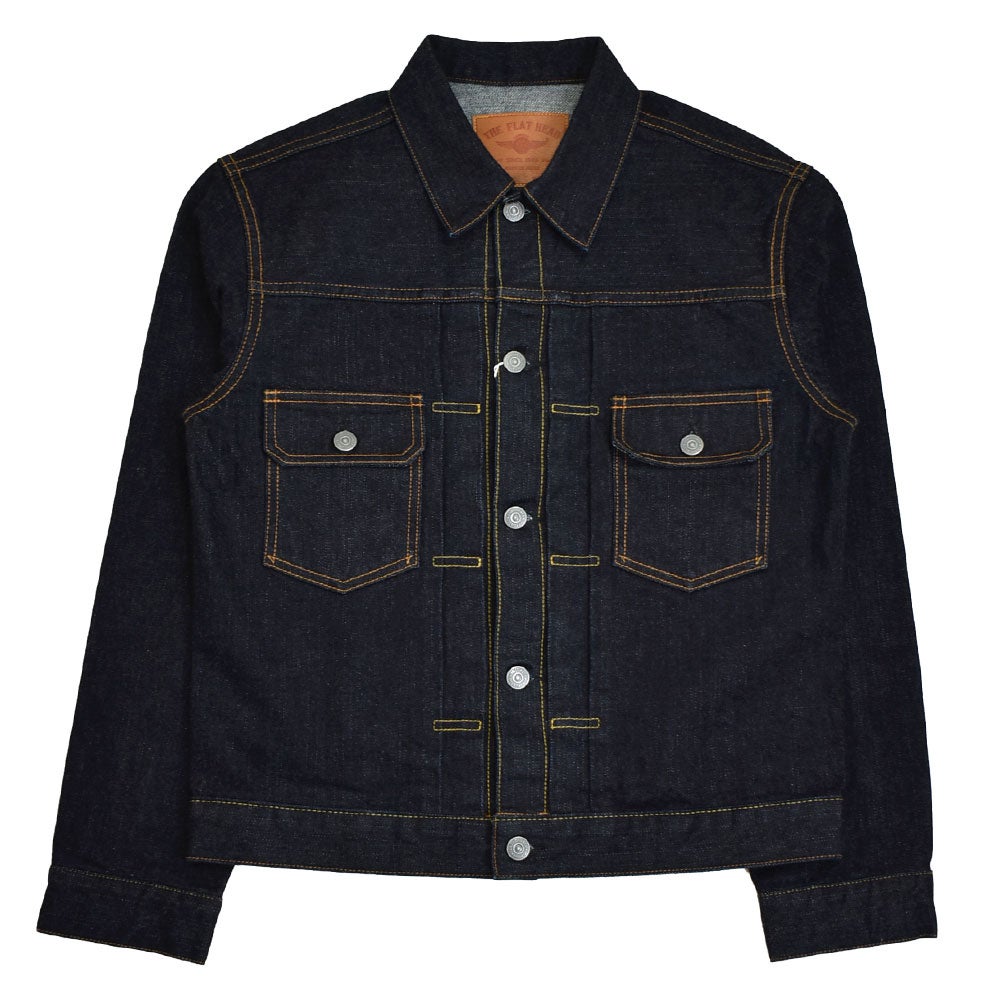 フラットヘッド(THE FLAT HEAD) DENIM JACKET 50's セカンドジャケット 2ndジャケット デニムジャケット ジージャン FN-OJ-D002