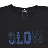 マーブルシュッド (marble SUD) EMB SLOW Tシャツ 刺繍 半袖Tシャツ 01GF020190