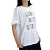 マーブルシュッド (marble SUD) EMB SLOW Tシャツ 刺繍 半袖Tシャツ 01GF020190 01.WHT