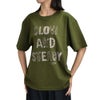 マーブルシュッド (marble SUD) EMB SLOW Tシャツ 刺繍 半袖Tシャツ 01GF020190 29.KHK