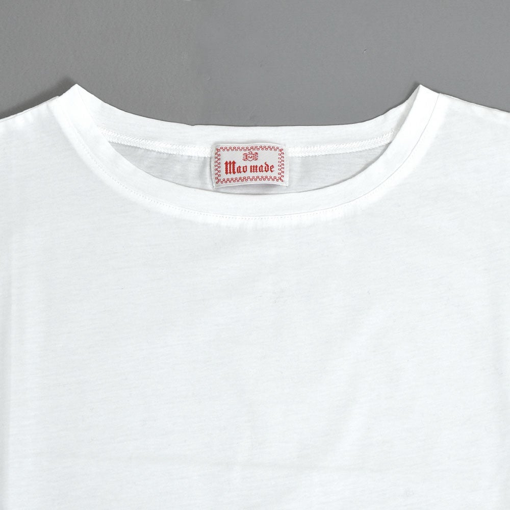 マオメイド (MAOMADE) みなさま おなじみ ラウンドヘムTEE 無地 長袖カットソー 641201