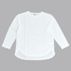 マオメイド (MAOMADE) みなさま おなじみ ラウンドヘムTEE 無地 長袖カットソー 641201 02.オフ