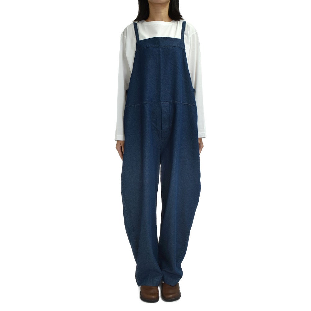 マオメイド (MAOMADE) オトナに似合う サロペット デニムサロペット ロングパンツ 641307