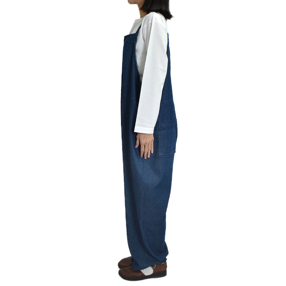 マオメイド (MAOMADE) オトナに似合う サロペット デニムサロペット ロングパンツ 641307