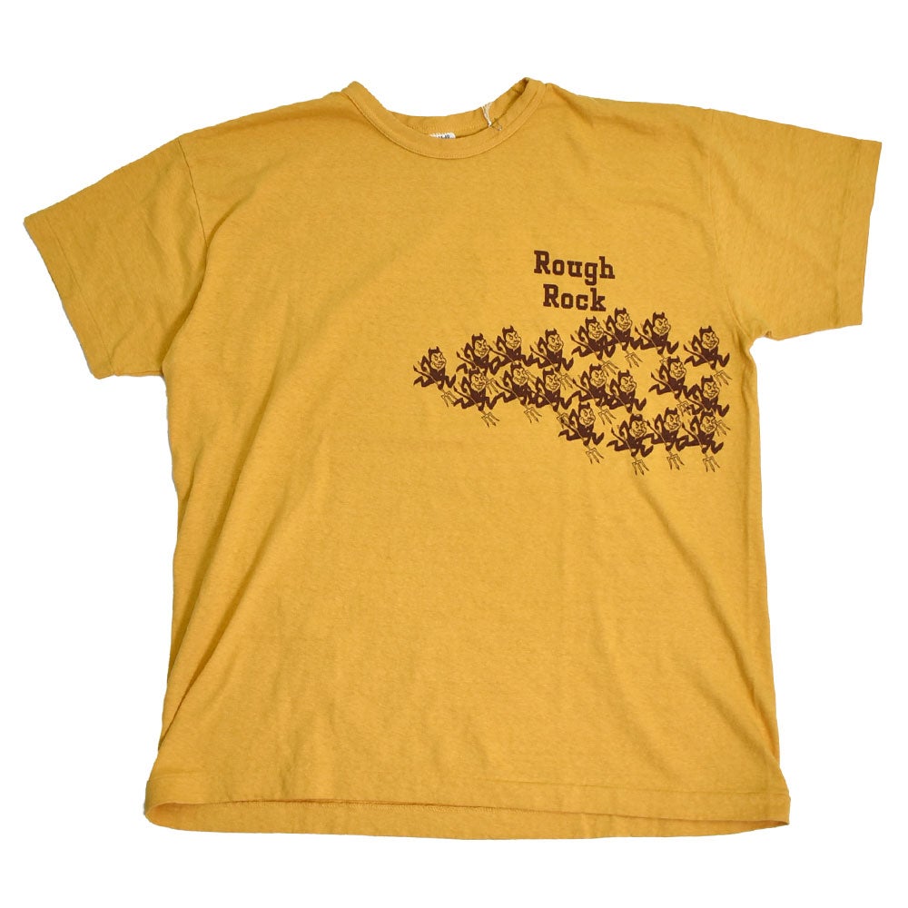 ウエアハウス (WAREHOUSE) Lot 4064 SUNDEVILS 半袖プリントTシャツ イエロー